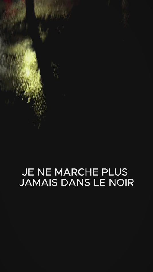 Lampe frontale mains libres avec détecteur de mouvement